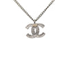 Secondhand Chanel CC Plated Brass Spike Pendant Necklace