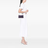 Secondhand Chanel Embossed Lambskin Camellia Chain Pochette