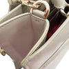 Bvlgari Embossed Leather Logo Infinitum Tote Secondhand