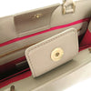 Bvlgari Embossed Leather Logo Infinitum Tote Secondhand