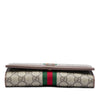 Gucci GG Supreme Web Ophidia Wallet on Chain Secondhand