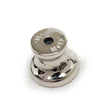 Secondhand Hermès Buffalo Horn Lacquered and Palladium Plated Fidelio Village Drop Bullet Back Earrings