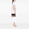 Burberry Small Leather and House Check Canvas Derby Macken Crossbody Secondhand