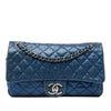 Chanel Medium Quilted Iridescent Caviar Easy Flap Secondhand
