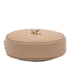 Saint Laurent Grain De Poudre Chevron Round Vinyle Camera Bag Secondhand