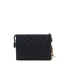 Secondhand Chanel CC Quilted Lambskin Coco Charms Chain Wristlet Pouch