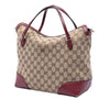 Gucci Medium GG Canvas Bree Fold Over Tote Secondhand