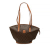 Celine Macadam Coated Canvas Shoulder Bag Secondhand