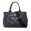 Prada Small Canvas Canapa Logo Satchel Secondhand