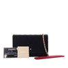 Secondhand Chanel Bicolor Satin Diamond Stitch Wallet On Chain