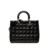 Secondhand Dior Large Patent Cannage Lady Dior