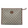 Gucci GG Supreme Retro Interlocking G Clutch Secondhand