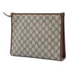 Gucci GG Supreme Retro Interlocking G Clutch Secondhand