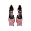 Secondhand Prada Fringe Square Toe Pump Heels - '00s