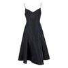Secondhand Moschino Silk Dress with Back Pleats - '10s