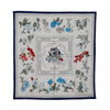 Secondhand Hermès Quai Eux Fleurs Foulard - '10s