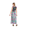 Secondhand Jeanne Lanvin Vintage Optical Pattern Dress - '70s