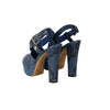 Secondhand Louis Vuitton Peep-toe Platform Sandals - '10s