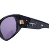 Secondhand Chanel Black Quilted CC Sunglasses - '00s
