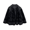 Secondhand Collection Privée Embroidered Cape - '90s