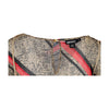 Secondhand DKNY Printed Blouse with Ruffles - '10s