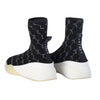 Secondhand Stella Mccartney Black Monogram Loop Sock Sneakers