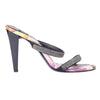 Secondhand Lerre Floral Print Rhinestone High-Heel Sandals - '00s