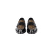 Secondhand Louis Vuitton Black and Monogram Canvas Moccasin - '20s