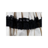 Secondhand Collection Privée Velvet and Lace Pleated Dress - '90s