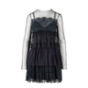 Secondhand Dolce & Gabbana Pleated Lace Dress - '10s