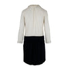 Secondhand Moschino Lace Contrast Midi Dress - '10s