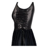 Secondhand Red Valentino Leather Corset and Tulle Dress - '10s