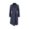 Secondhand Moschino Double Breasted Coat with Panel - '10s