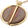 Secondhand Vintage Italian 18K Gold Gettone Telefonico 7603 Necklace