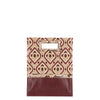 Antonio Marras Bordeaux Patchwork Handbag - 2000s Second hand