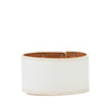Hermès Epsom and Palladium Plated Kelly Dog Cuff Bracelet Secondhand