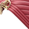 Chanel Old Medium Quilted Caviar Boy Flap Secondhand