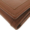 Gucci Grained Calfskin Diana Bamboo Compact Wallet Secondhand