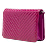 Chanel CC Patent Diamond Quilted Wallet On Chain Secondhand