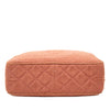 Secondhand Chanel CC Quilted Linen Double Zip Camera Bag
