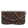 Secondhand Louis Vuitton Damier Ebene Pochette Felicie