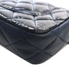 Chanel Paris Salzburg Medium Patent and Goatskin CC Eyelet Flap Secondhand
