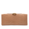 Balenciaga Small Croc Embossed Hourglass Top Handle Bag Secondhand