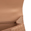Balenciaga Small Croc Embossed Hourglass Top Handle Bag Secondhand