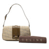 Celine C Macadam Canvas Flap Shoulder Bag Secondhand