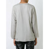 Secondhand Comme des Garçons Grey Nylon Blouse - '90s