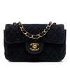 Chanel Extra Mini Rectangular Classic Suede Single Flap Secondhand