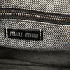 Miu Miu Small Denim Logo Satchel Secondhand