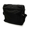 Secondhand Prada Saffiano Trimmed Tessuto Buckle Messenger Bag