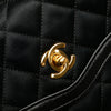 Secondhand Chanel CC Quilted Satin Bijoux Chain Single Flap